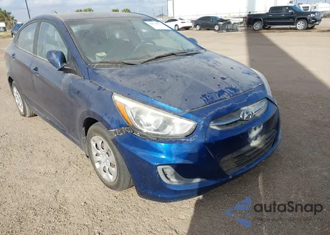 2016 Hyundai Accent Se z USA, uszkodzony, nr VIN KMHCT4AE3GU153945